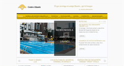 Desktop Screenshot of centrolibanes.org.mx